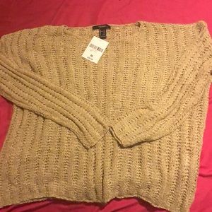 NWT Forever 21 Beige Sweater